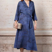 šaty s opaskom košeľové Rinascimento