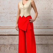 nohavice palazzo červené Rinascimento