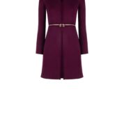 kabát bordó prechodný so zipsom Rinascimento