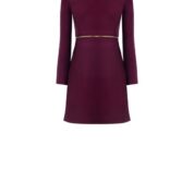 kabát bordó prechodný so zipsom Rinascimento