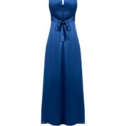 šaty dlhé spoločenské jasné modré Rinascimento