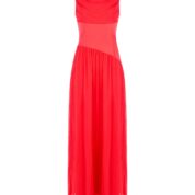 šaty dlhé spoločenské červené Rinascimento