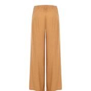 nohavice s viazaním letné hnedé Rinascimento - strih