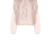 blúzka s volánmi letná - strih