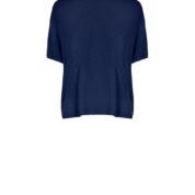 pulóver ľahký pletený modrý Rinascimento